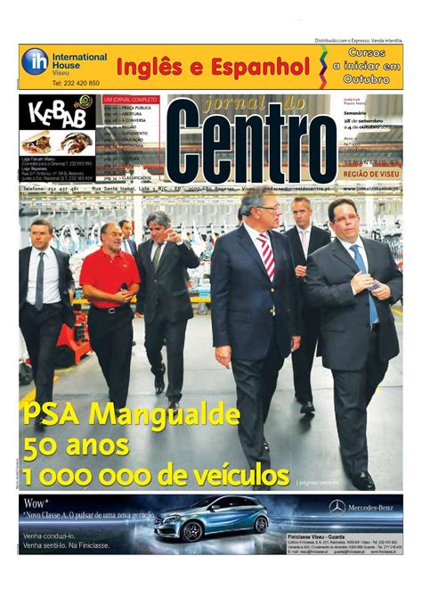 Jornal Do Centro Ed550 By Jornal Do Centro Viseu Issuu