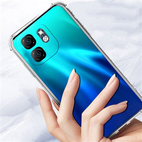 For Infinix Hot I Case Soft Transparent Full Protection Shockproof Armor For Infinix Hot I