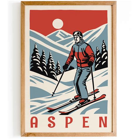 Aspen Colorado Travel Poster – HypeSheriff Europe