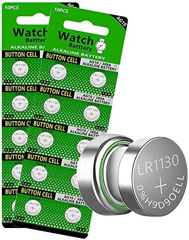 Amazon Cotchear 20pcs 1 5V AG10 Alkaline Button Battery 189 389