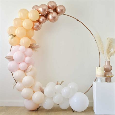 Kit Pour Guirlande De Ballons Nude Et Palme Ballons
