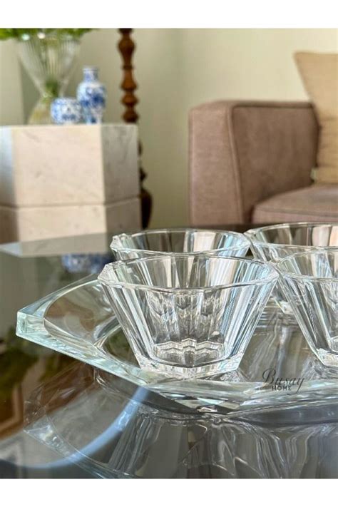 Paşabahçe 6 lı Nude Reflection Serisi Kristal Cam Kase Sunumluk Çerezlik Sunum 195 Cc