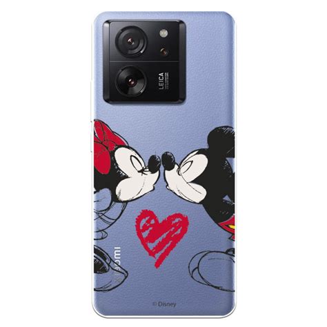 Capa Oficial Disney Mickey E Minnie Kiss Para Xiaomi T Cl Ssicos Da