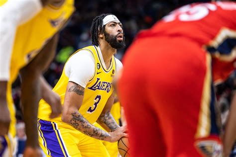 Anthony Davis Injury Status For Lakers Bulls Game Fastbreak On Fannation