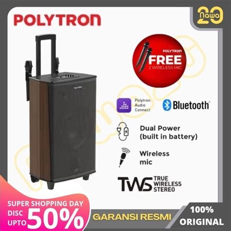 Jual Polytron Paspro F Speaker Aktif Pas Pro F Bluetooth Pas Pro