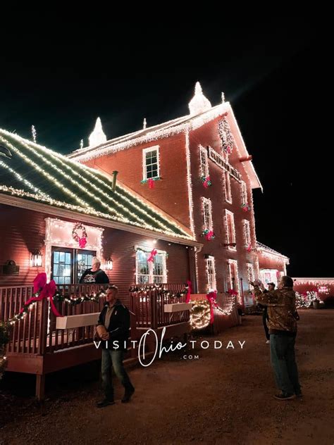 Clifton Mill Christmas Lights - Visit Ohio Today