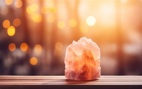 Premium Photo Natural Glow Himalayan Salt Lamp