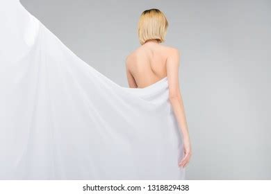 Back View Naked Girl Posing Elegant Stock Photo Shutterstock