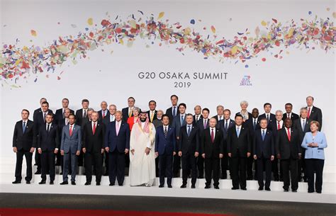 G20大阪サミット 集合写真 大阪城