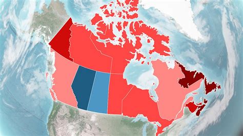 Canadian Federal Election Results 1867 2015 Youtube