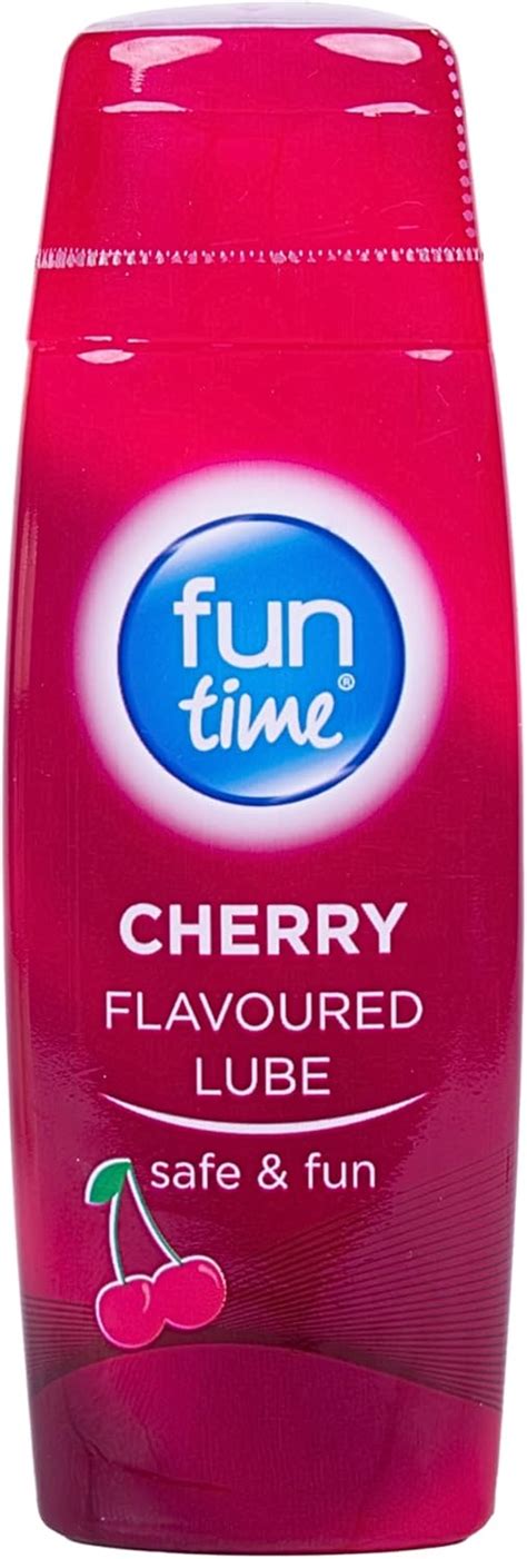 Fun Play Time Cherry Flavoured Sex Lube Lubricant Water Based Gel Edible Sex Aid Ml Amazon