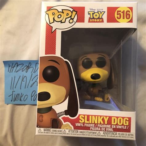 Pixar Disney Toy Story Slinky Dog 516 Funko Pop 4684493248