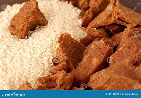 Garri And Kulikuli Yin Yang Close Up Stock Photo Image Of Africa