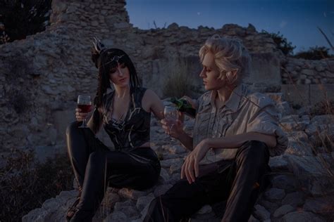 Косплей на романтическую сцену после вечеринки в лагере с Шедоухарт и ...