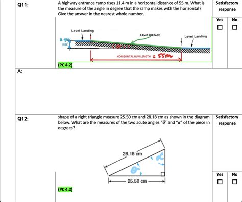 Solved A Highway Entrance Ramp Rises 11 4 M In A Horizontal Chegg