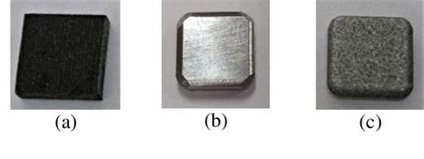 Gambar 1 A Substrat Baja Karbon Rendah Sebelum Dipoles B Substrat
