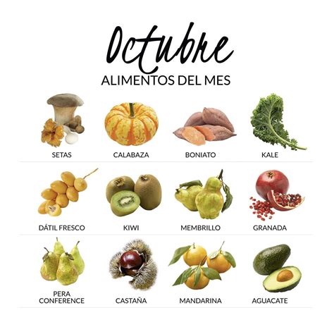 Qu Comer En Octubre Frutas Y Verduras De Temporada