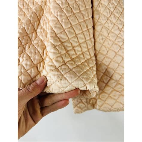 1960s Pink Quilted Bed Side Lingerie Jacket One Size Gem