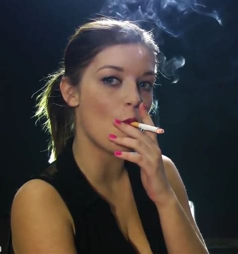 Pin On Hot Chick Smoking