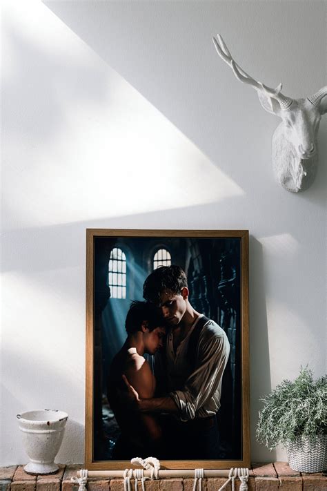 Digital Wall Art Decor AI Gay Poster More Than Friendship Man To Man