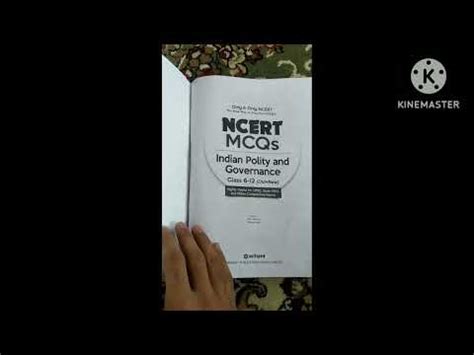 NCERT MCQs Indian Polity Governance 6 12 Old New YouTube