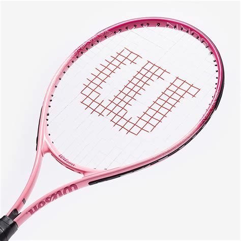 Wilson Burn Pink 25 Half Cover - Pink - Boys Rackets | Pro:Direct Tennis