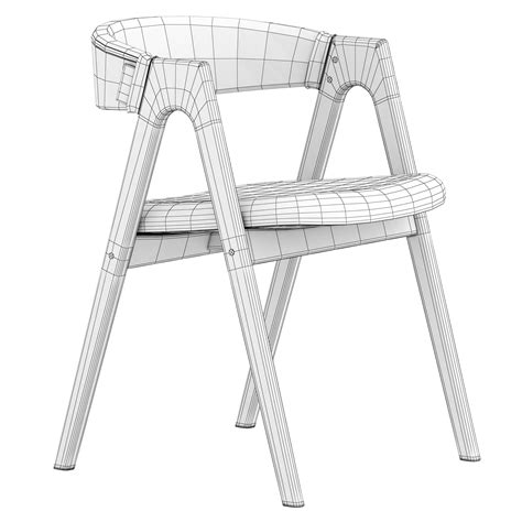 Deephouse Dublin Chair 3D Model By Zifir3d