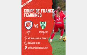 COUPE DE FRANCE FEMININE LA ROCHE VENDEE FOOTBALL Site Officiel