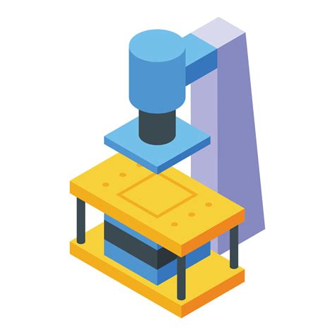 Power Press Machine Icon Isometric Style Vector Art At Vecteezy