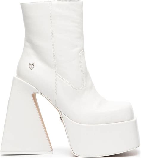 NAKED WOLFE Jane Leather Platform Boots ShopStyle