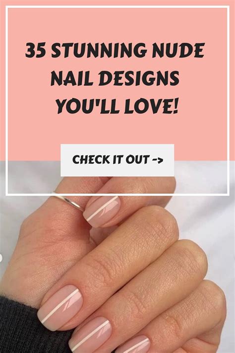 Stunning Nude Nail Designs You Ll Love Nude Nail Designs Nude Nails