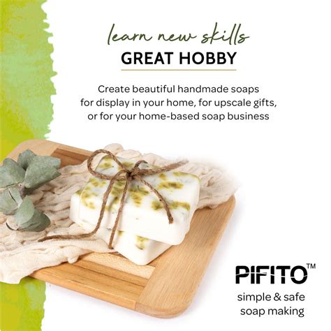 Pifito Melt And Pour Soap Base Sampler Lbs Clear White Goats Milk