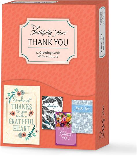 Amazon Faithfully Yours Designer Greetings Inspirational Thank