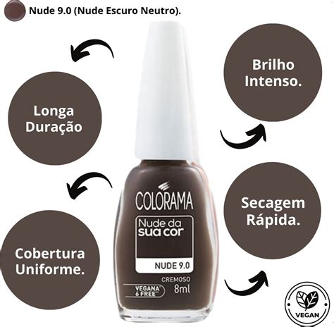 Esmalte Cremoso Colorama Nude Da Sua Cor