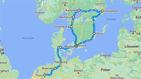 Roadtrip Scandinavië route en tips Kim around the World