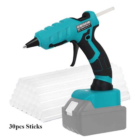Cordless Hot Melt Glue Gun Gamit Ang Sticks V Para Sa Makita Blackdecker Milwaukee Battery