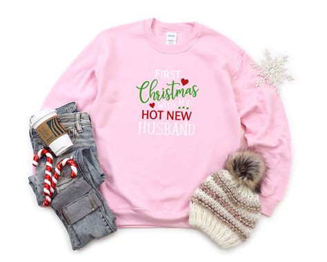 First Christmas With My Hot New Husband Jumper Weddingcreations Ie