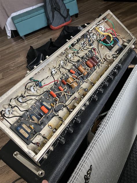 I posted this amp a week ago. It’s a 65 deluxe and everyone said it was ...