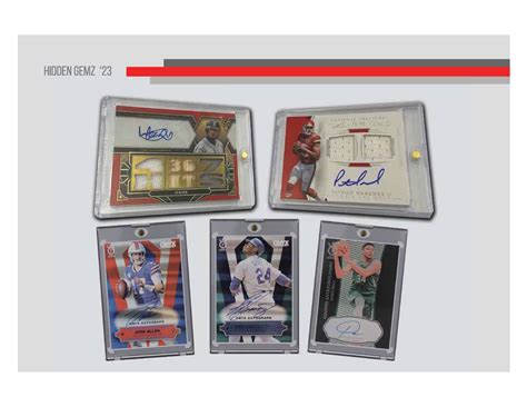 2023 Onyx Hidden Gemz Multi-Sport Trading Cards