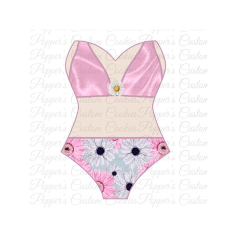 Bikini HF Pink Daisy The Design Studio For Kelly Cookie Co