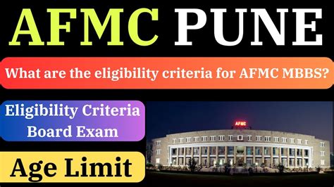 AFMC Eligibility Criteria Afms Board Exam Eligibility Criteria Board