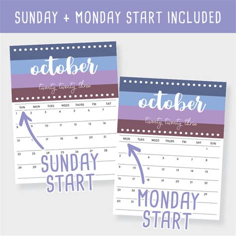 Printable 2023 Calendar · Tidy Plans