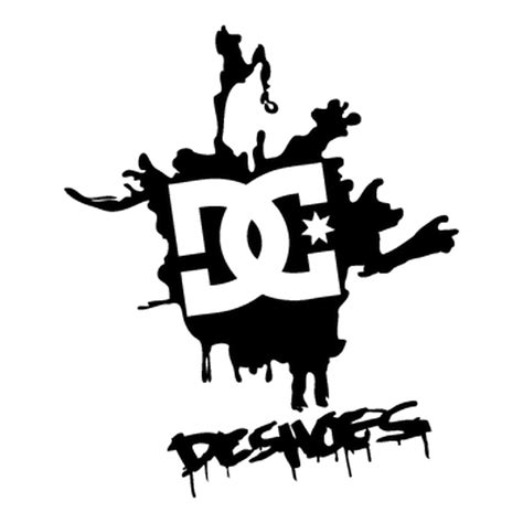 Dc Shoes Splash Logo Sticker