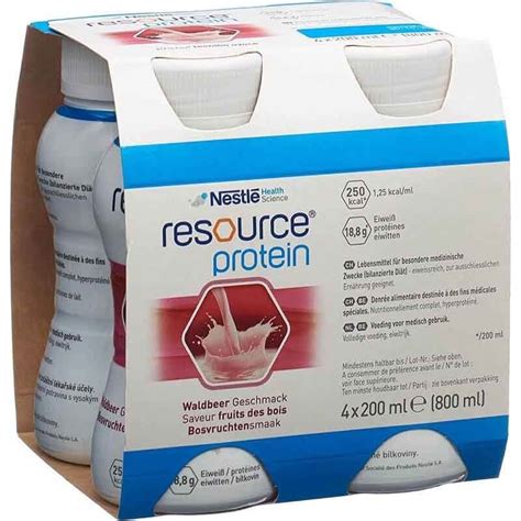 Buy Nestlé Resource Protein Wild Berries (4x200ml) | Kanela