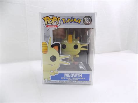 Brand New Funko Pop Meowth 780 Pokemon Vinyl Figure Starboard Games