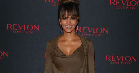 Halle Berry Posing In A See Through Top Proves She S Still Smoking Hot At 50 Maxim