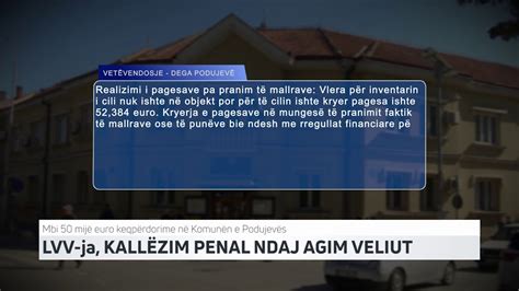 Lvv Ja Kall Zim Penal Ndaj Agim Veliut T Youtube