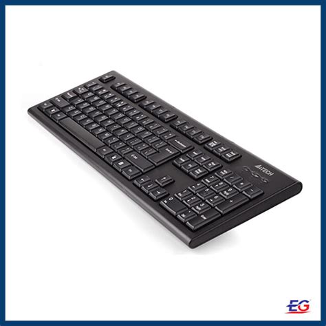 A4 Tech Kr 85 Black Usb Keyboard With Bangla