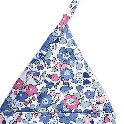 Elle Triangle Bikini Betsy B Made With Liberty Fabric Petit Crabe