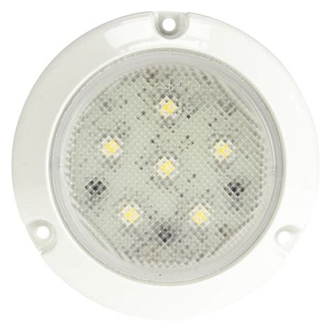 Truck Lite® Super 44 White Led Dome Light